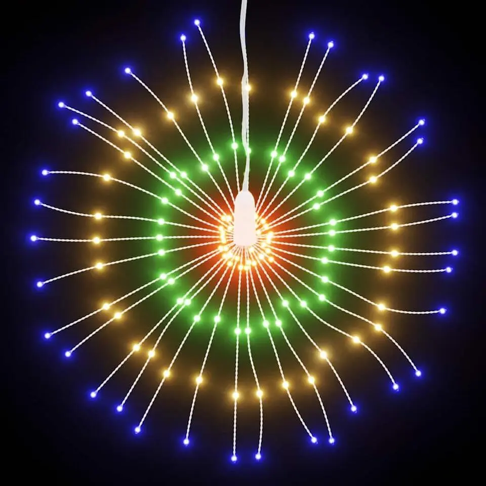 vidaXL - Kerstverlichting - Multikleur - 4 stuks