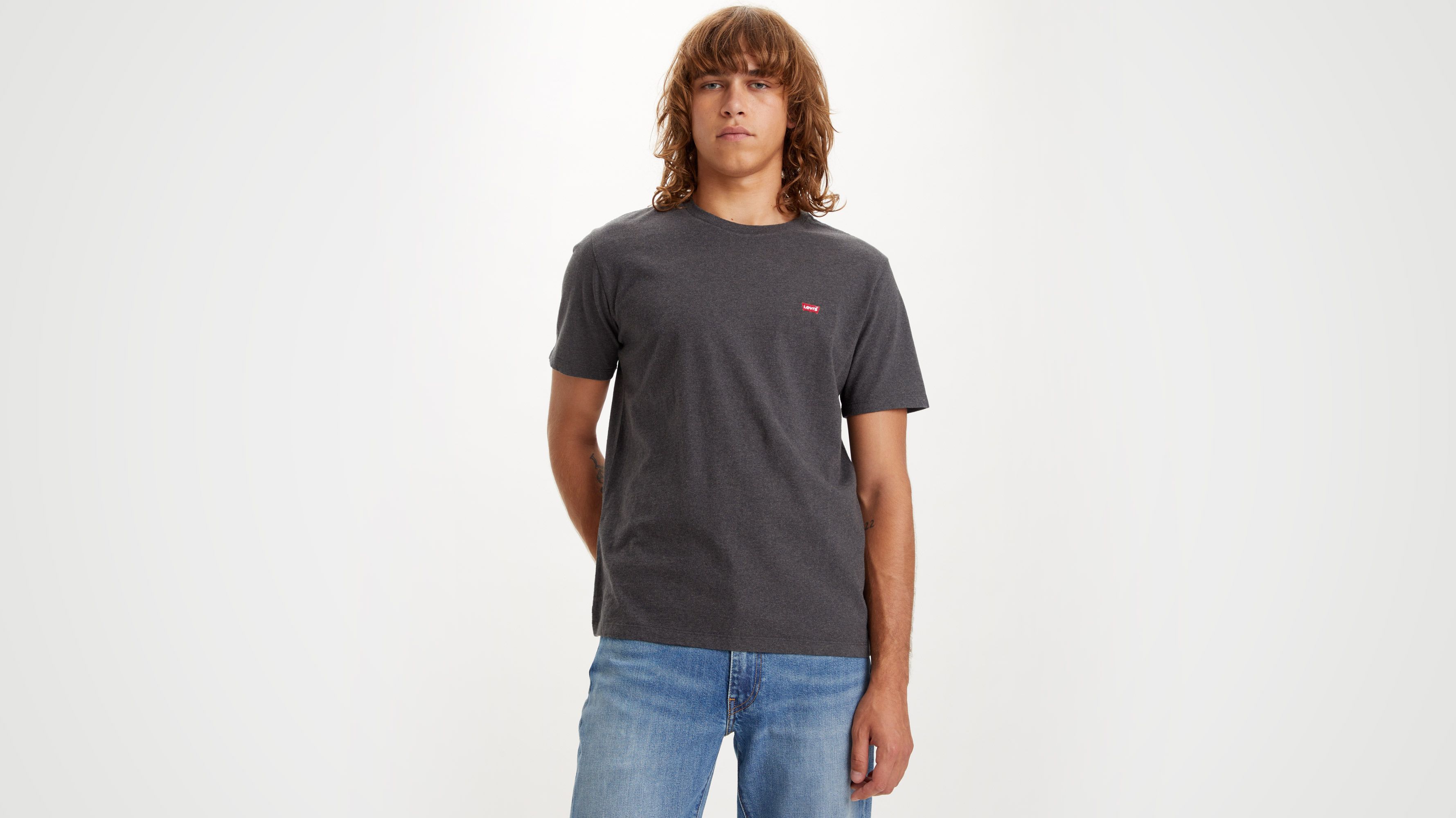 T-shirt Housemark Original - Dark Charcoal Heather - Gris
