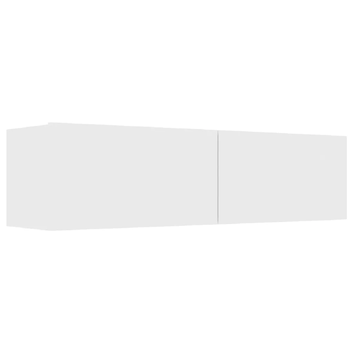 vidaXL Meuble TV - Blanc