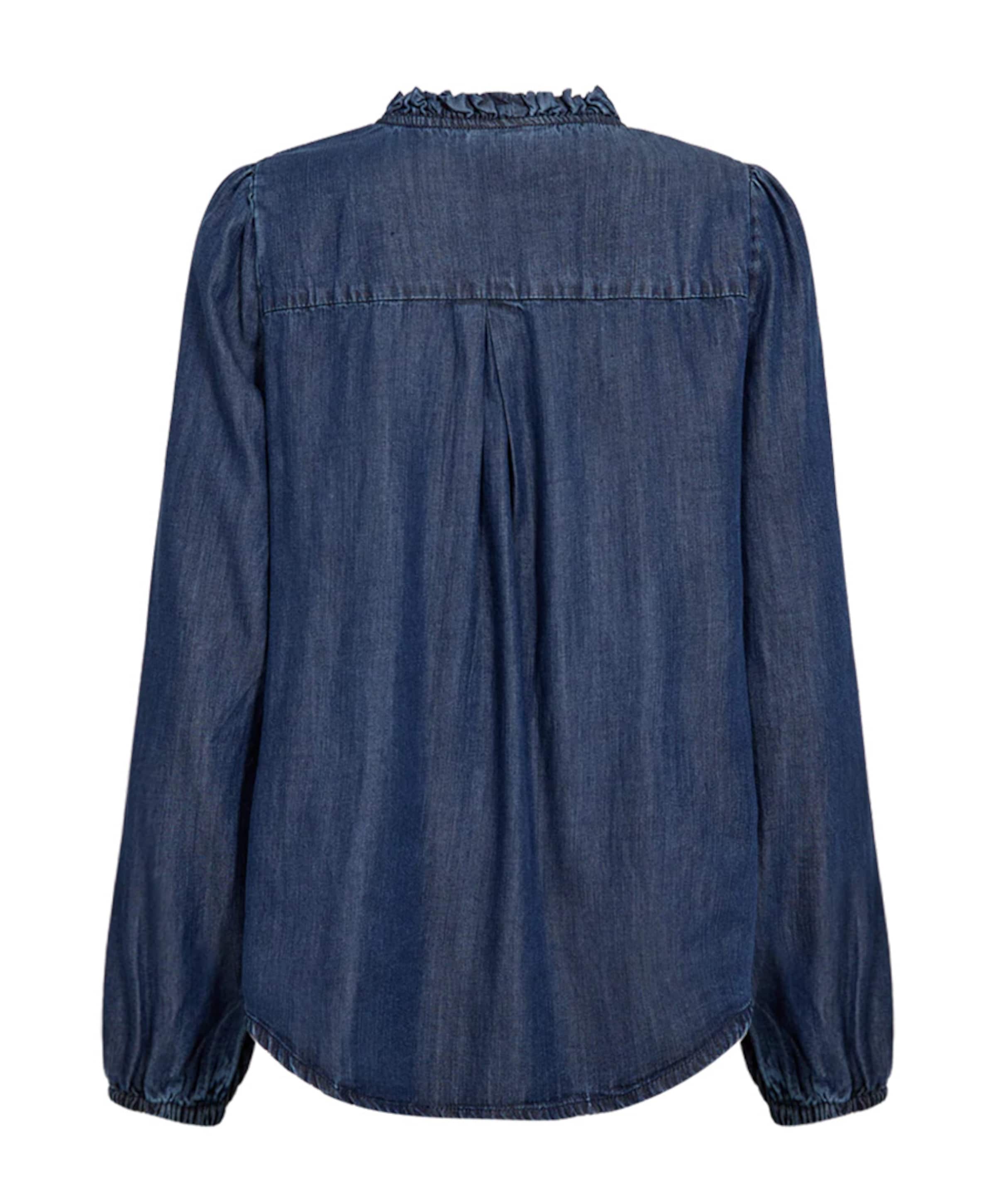 Freequent Dames blouse blauw