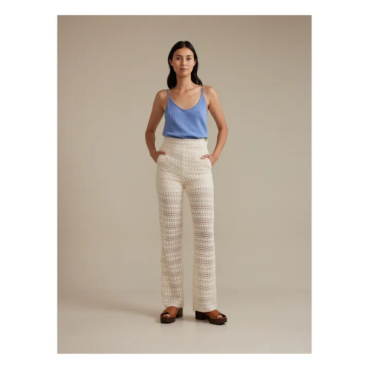 Bellerose Pantalon Davis Ajouré - Collection Femme | Naturel