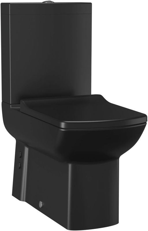 Boss - Wessing - Toiletreservoir - Mat Zwart - tbv Toiletpot Lara Duoblok