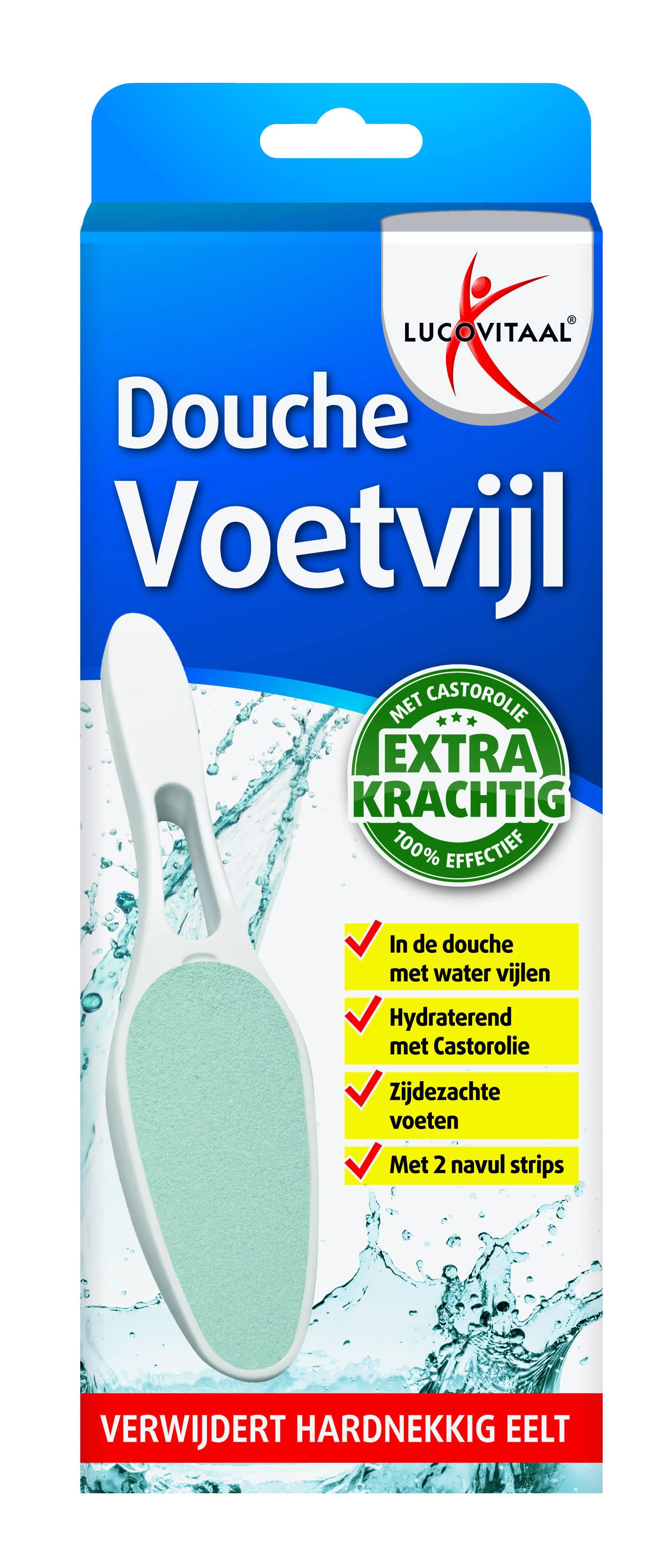 Lucovitaal Voetvijl Douche - 1 stuks