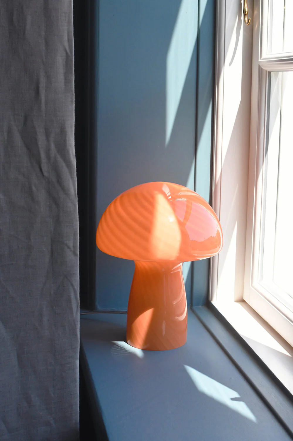Bahne Interior  Mushroom bordlampe, orange - H23 cm.