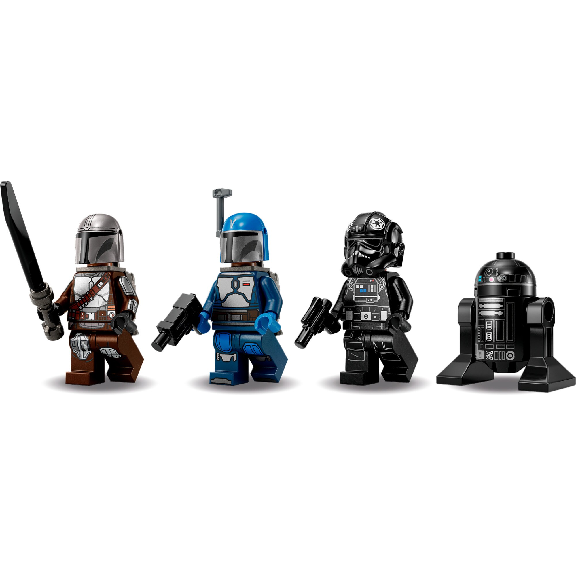 LEGO Konstruktionsspielzeug Star Wars Mandalorianischer Fang Fighter vs. TIE Interceptor
