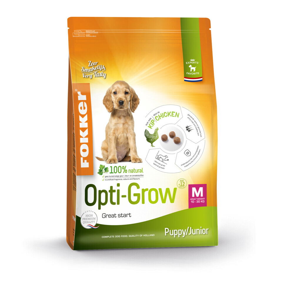 Fokker Hondenvoer Opti-Grow M13 kg