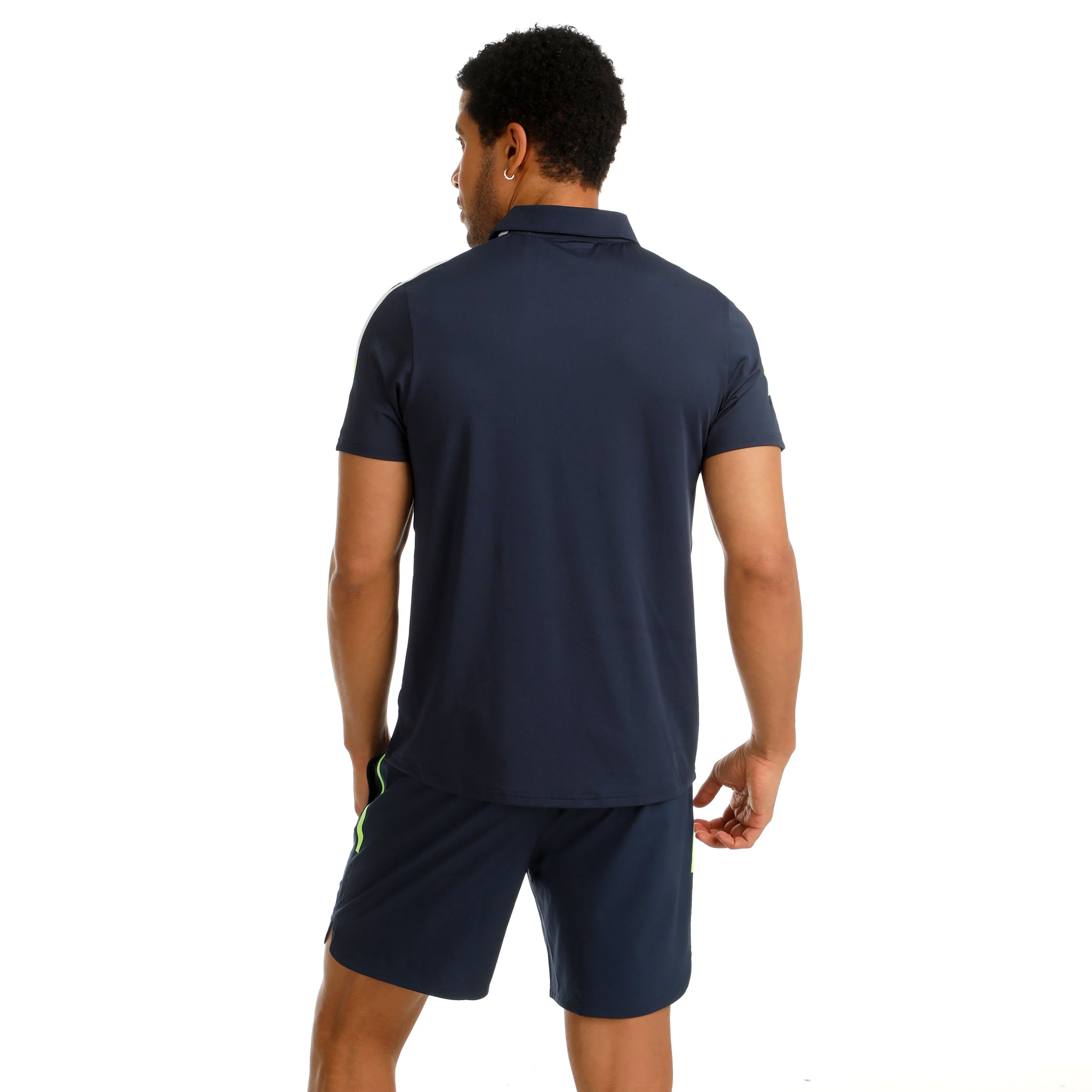 Quiet Please Wild Tournament Hori Polo Hommes - Bleu Foncé , Multicouleur