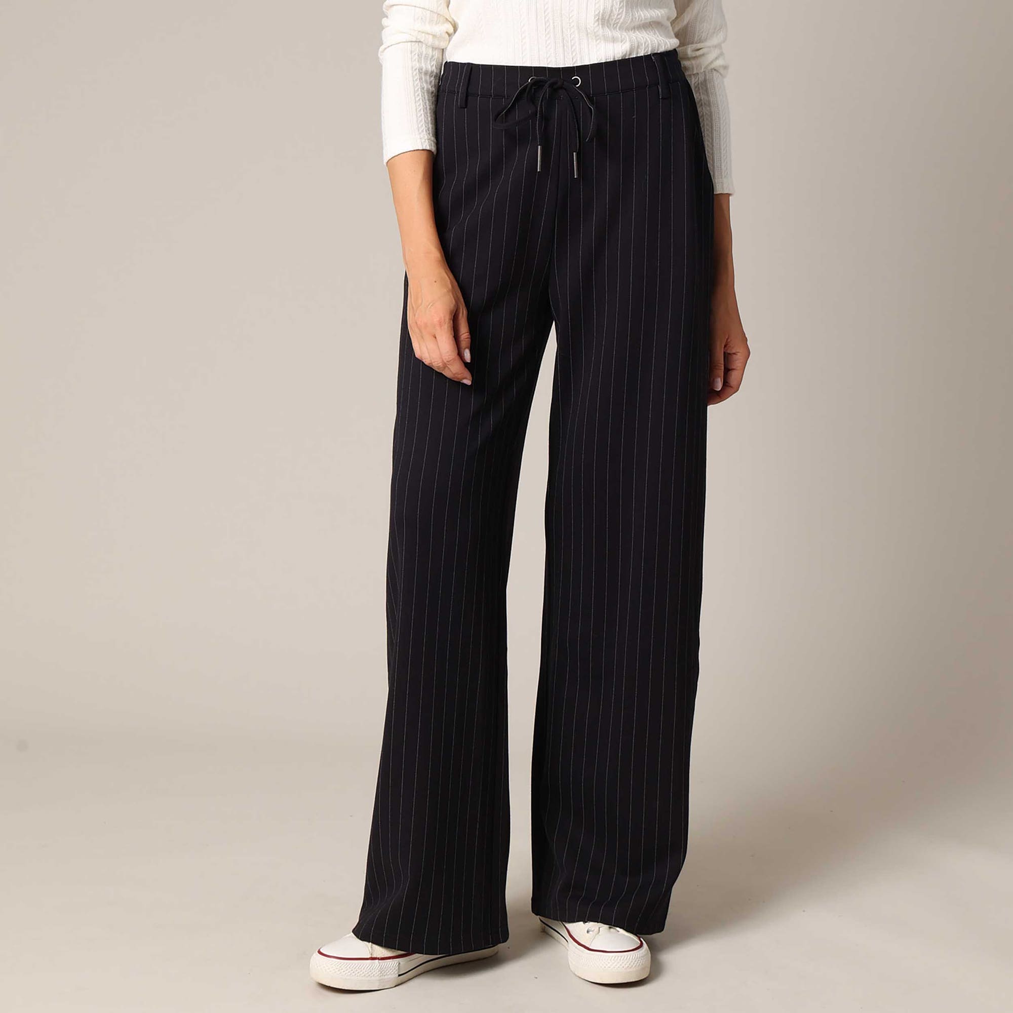 Pantalon Femme bleu marine