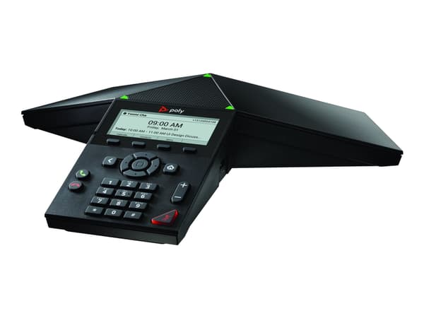 Poly Trio 8300 - Konferanse-VoIP-telefon - med Bluetooth-grensesnitt med anrops-ID/samtale venter - IEEE 802.11a/b/g/n (Wi-Fi) / Bluetooth 5.0 - trev