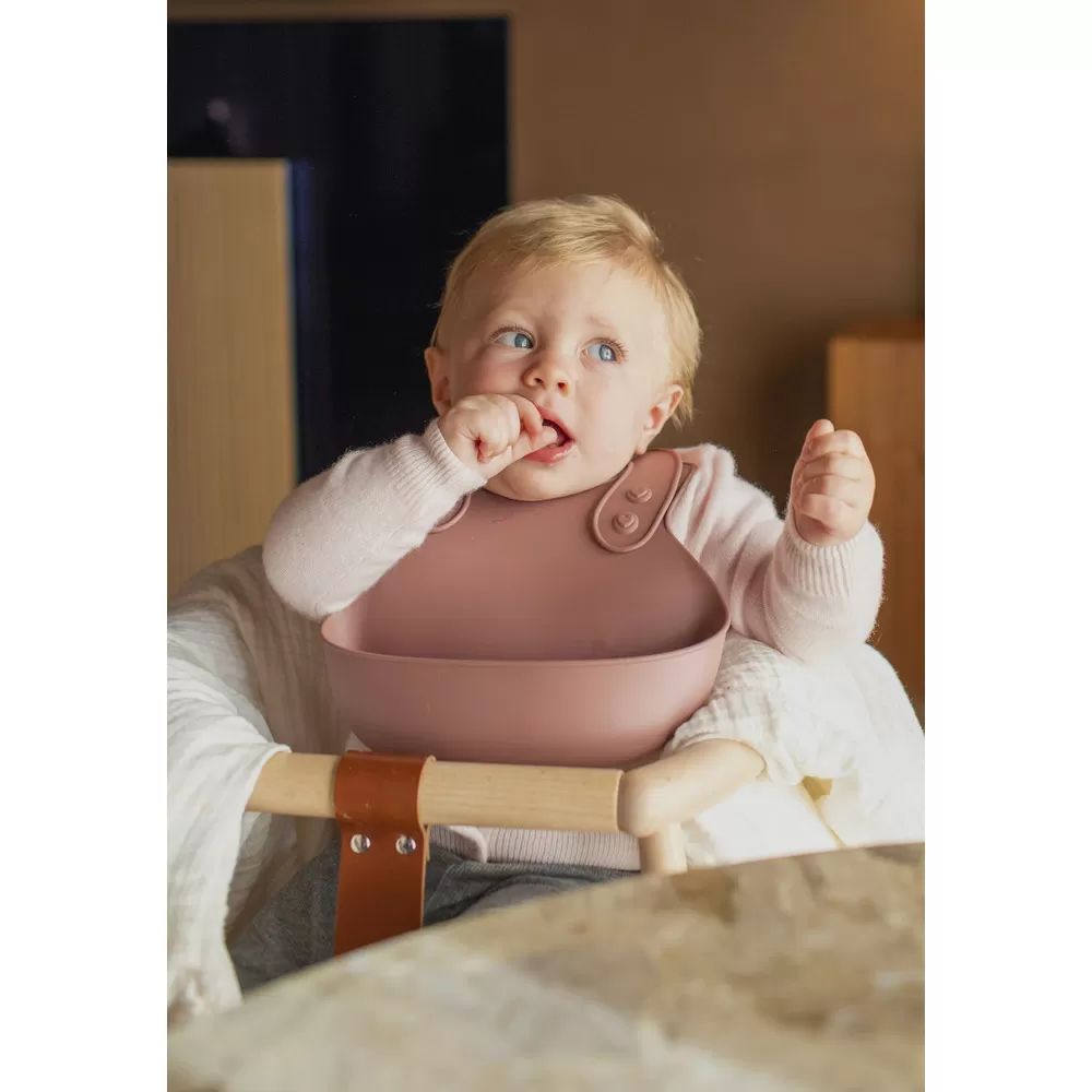 BIBS Dinner Bib - Blush