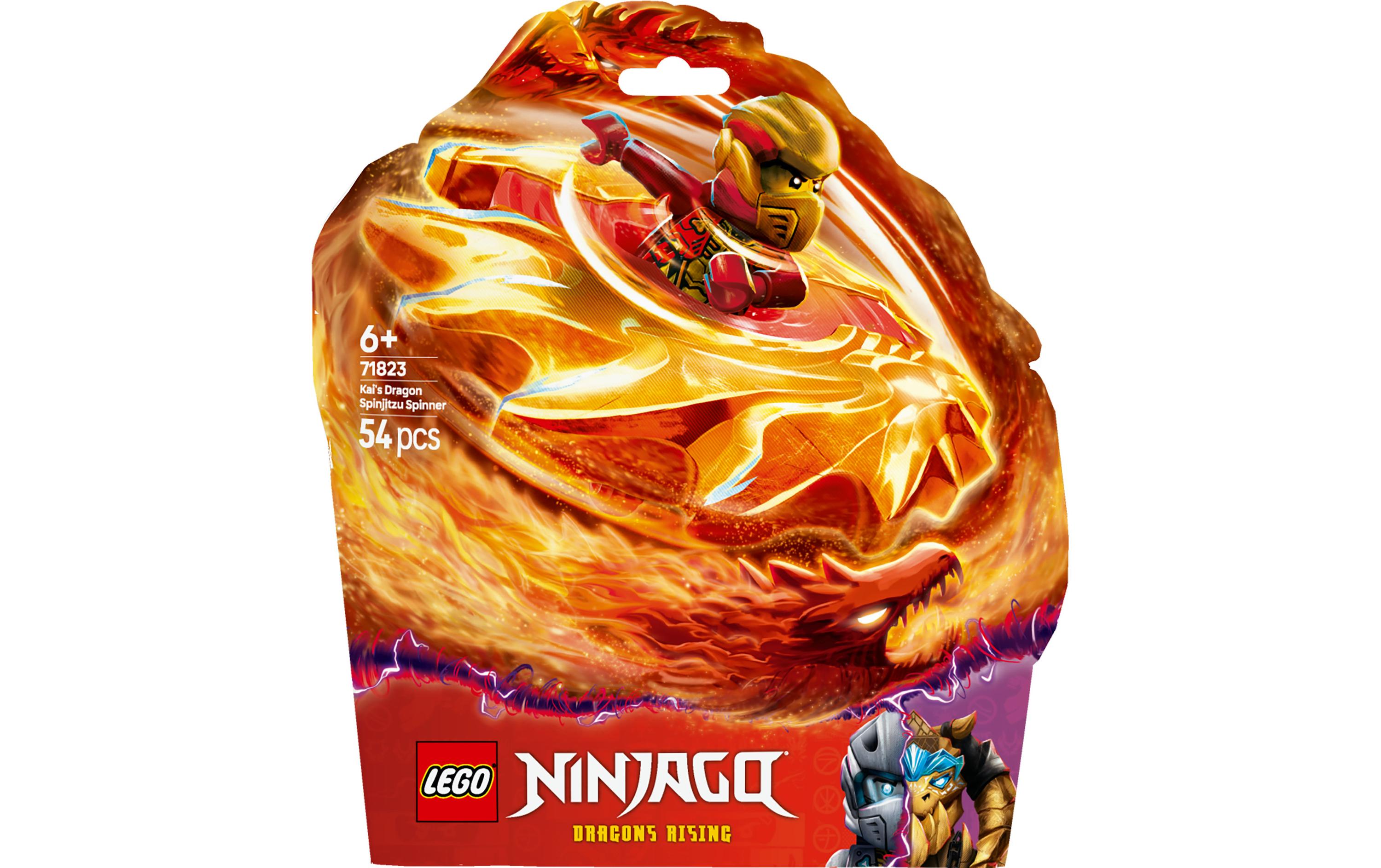 Ninjago Kais Drachen-Spinjitzu-Spinner 71823Spielset mit Spinner und 2 Minifiguren