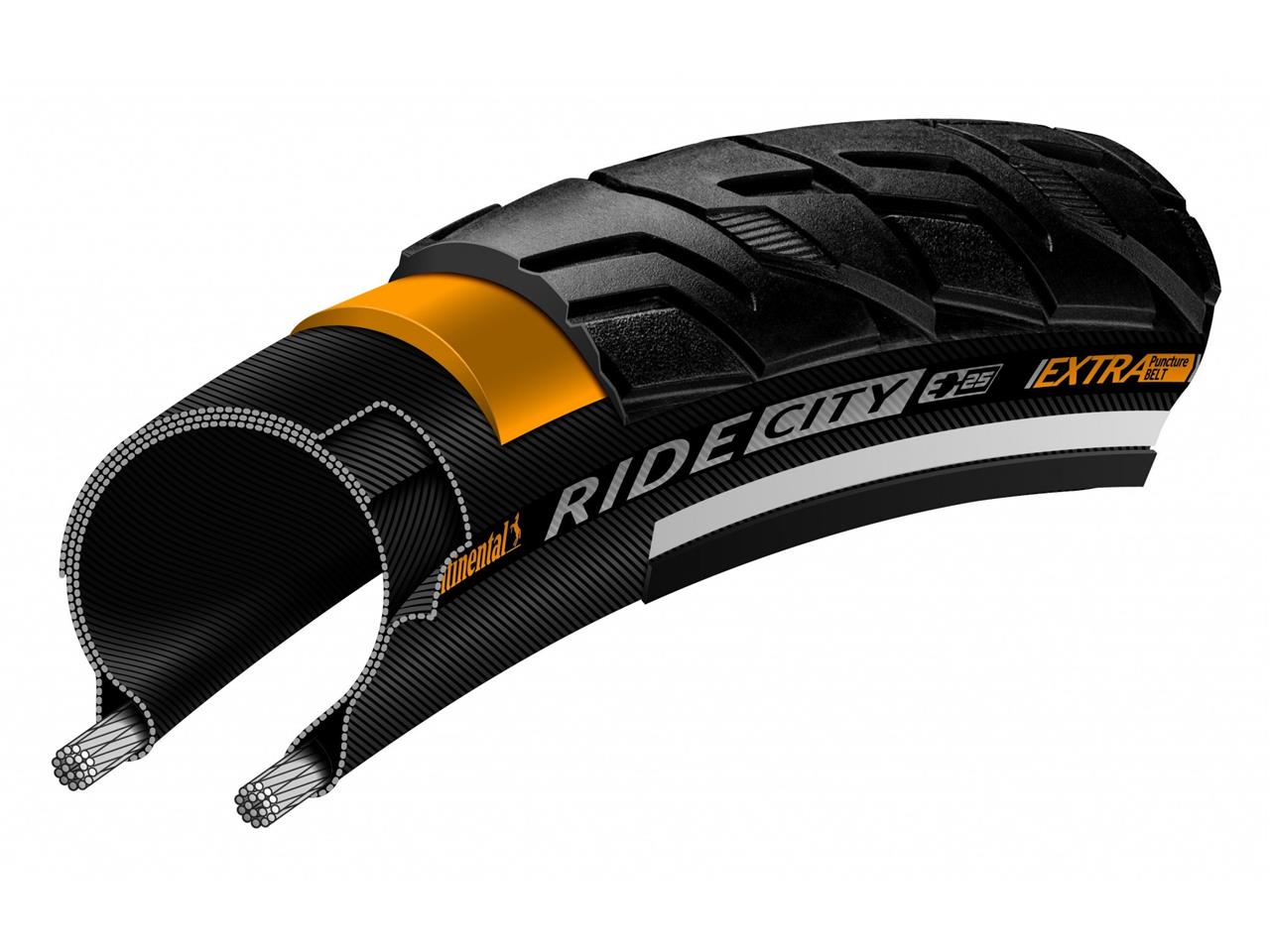 Continental Ride City 700x35C (37-622) Refleks
