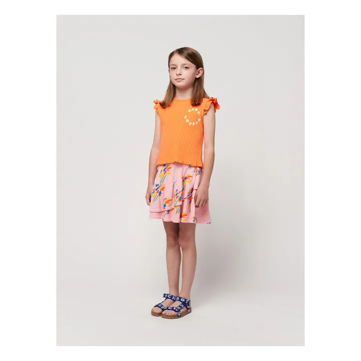 Bobo Choses Jupe Coton Bio Feux d'Artifices | Rose