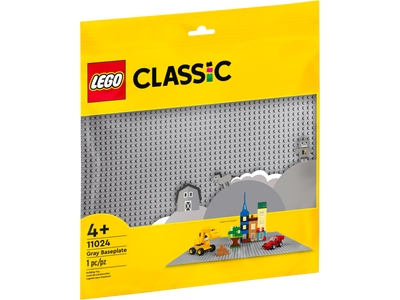LEGO Grijze bouwplaat (11024)