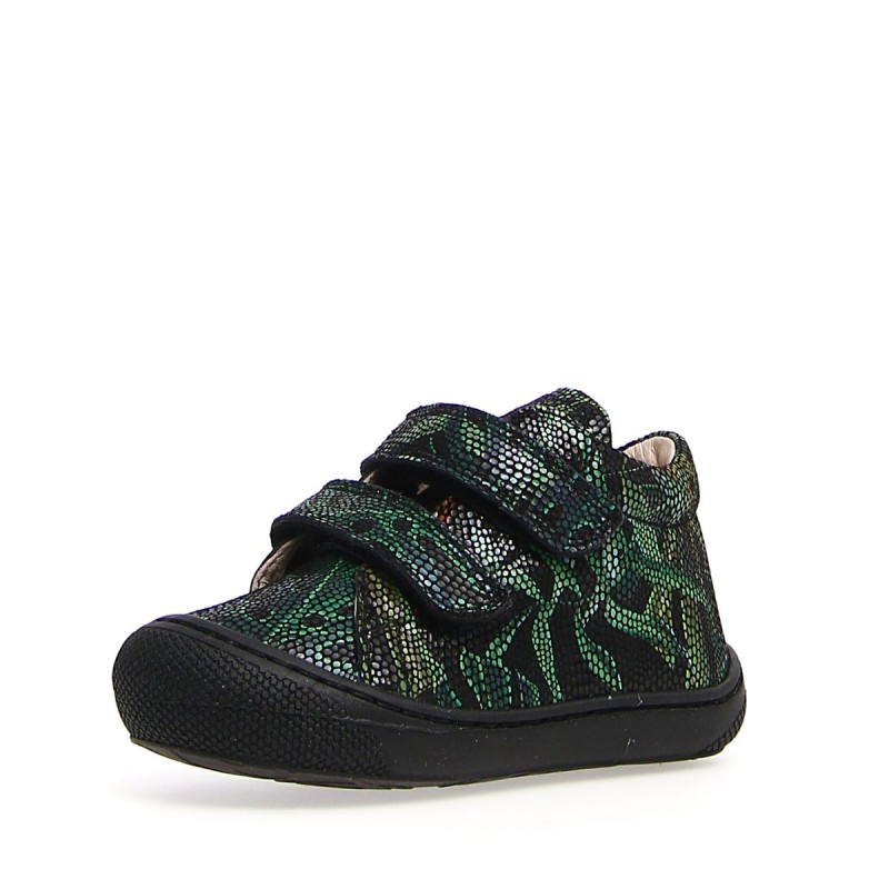 Naturino Naturino Cocoon Supersouple Velcros Noir Jungle