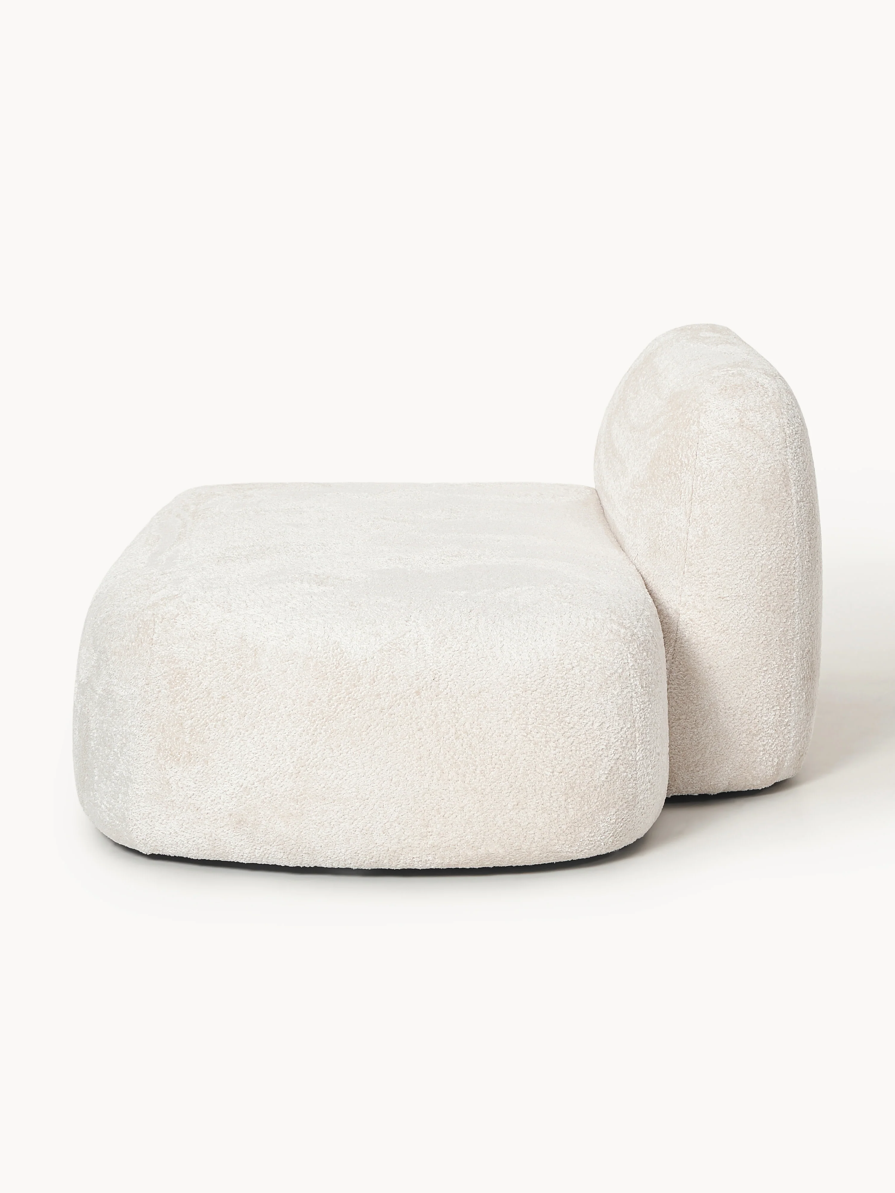 Teddy bouclé chaise-module Wolke