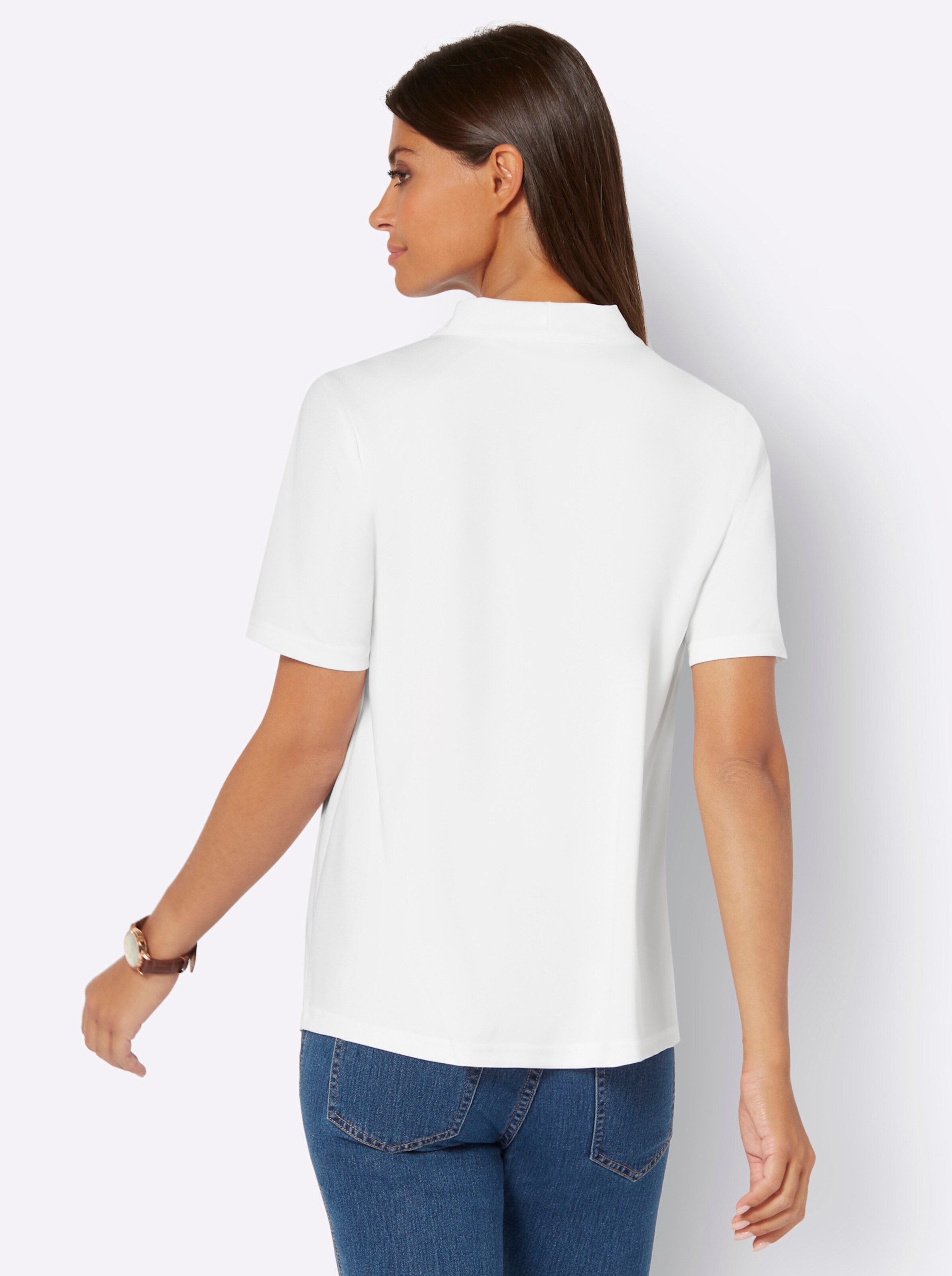 Shirt in ecru