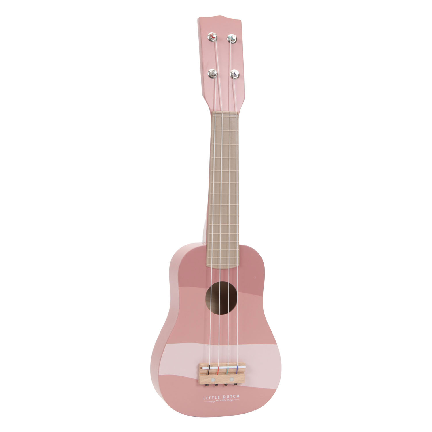 Little Dutch Houten Gitaar Roze