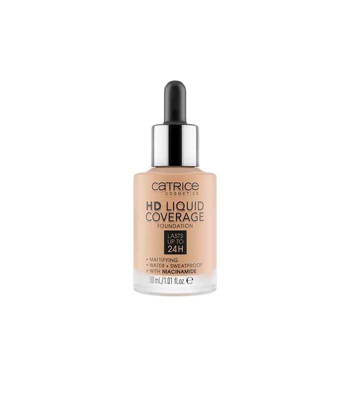 Catrice - Foundation HD Liquid Coverage:  040 Warm Beige