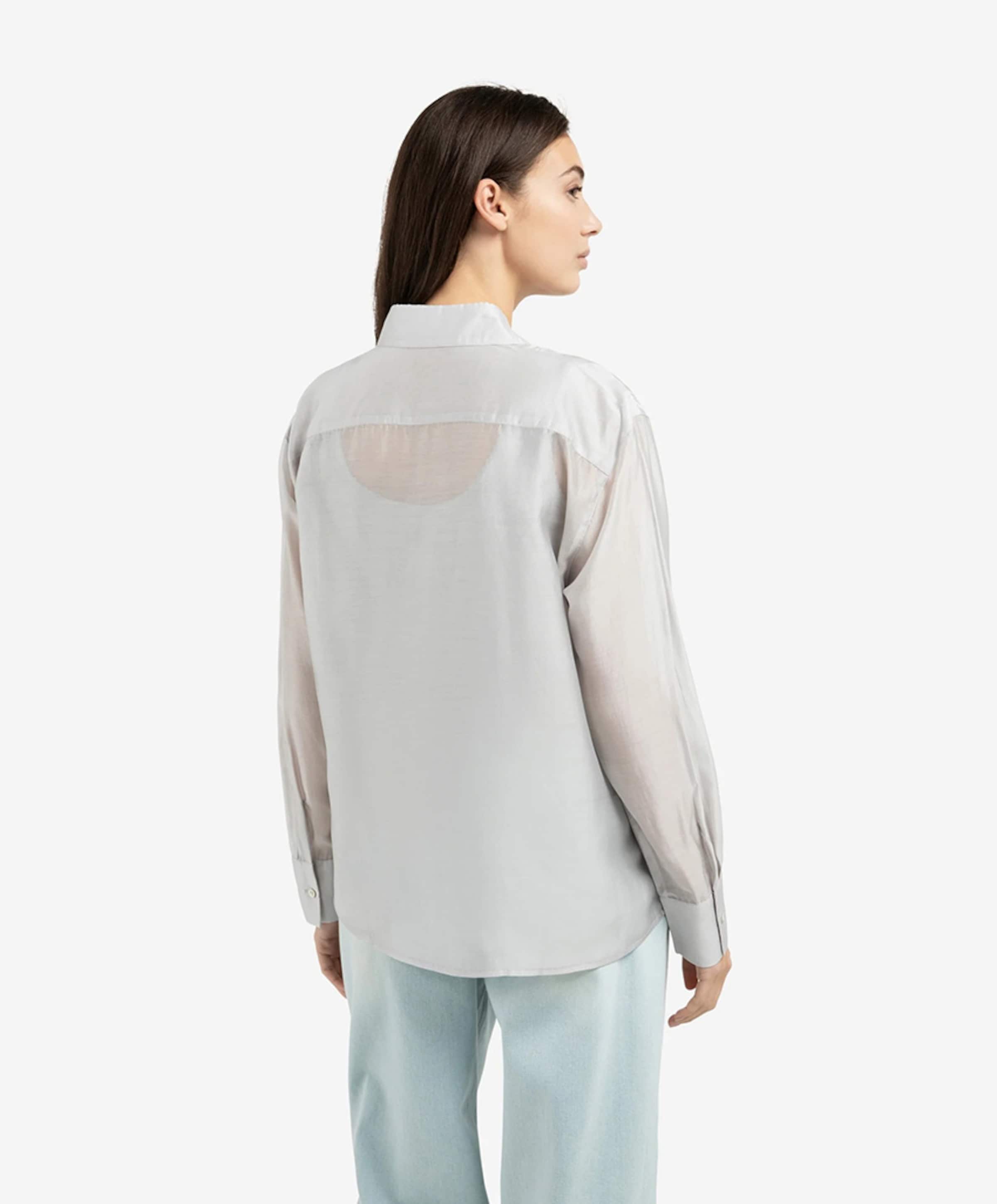YAYA Dames blouse grijs