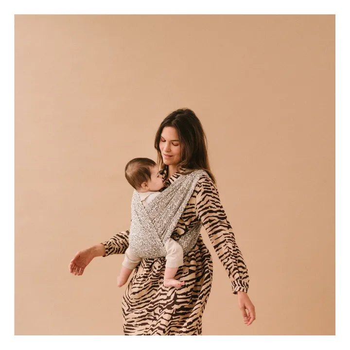 Studio Romeo Porte-bébé Flow en coton bio | Gris