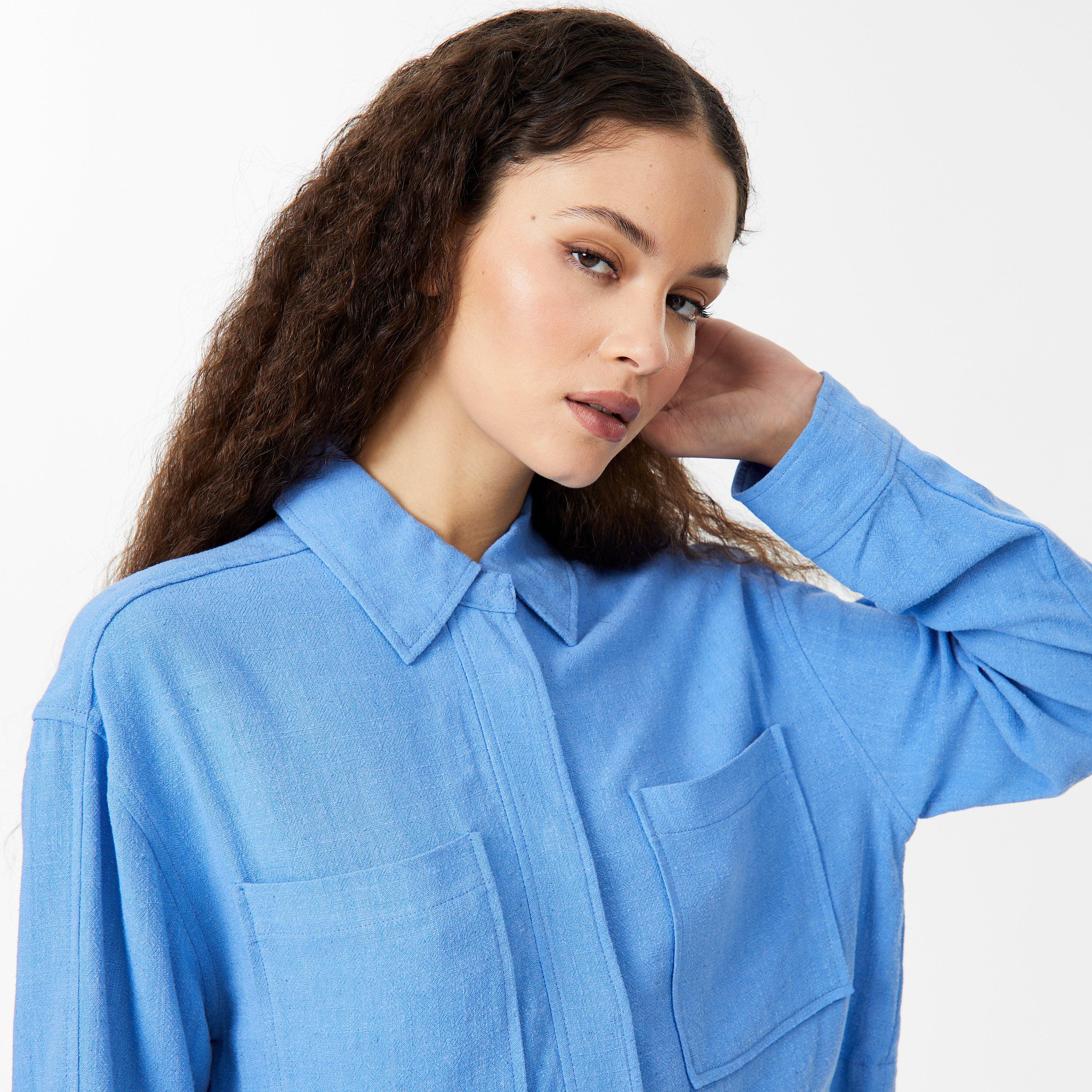 Jack Wills JW Linen Blend Shacket