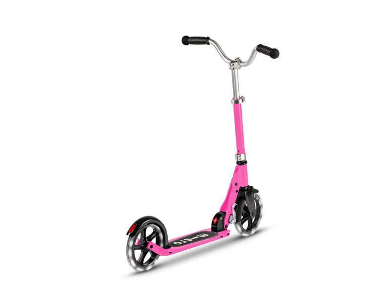 Micro Mobility Kickboard Cruiser LED Pink Teenager-Scooter