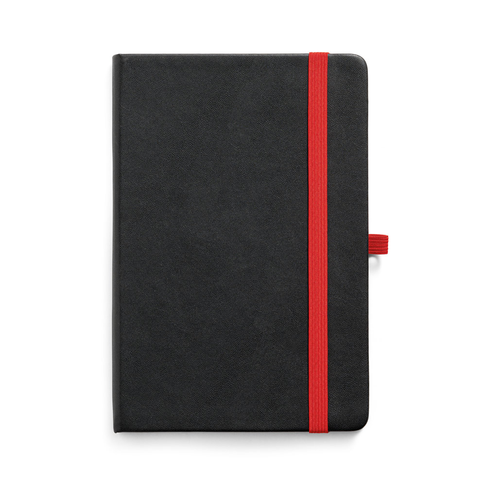 hi!dea 93592 - Bloc notes A5 en PU avec pages lignées