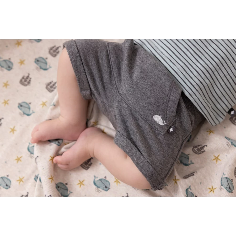Feetje Shorts Tiny Pirate Anthrazit Melange