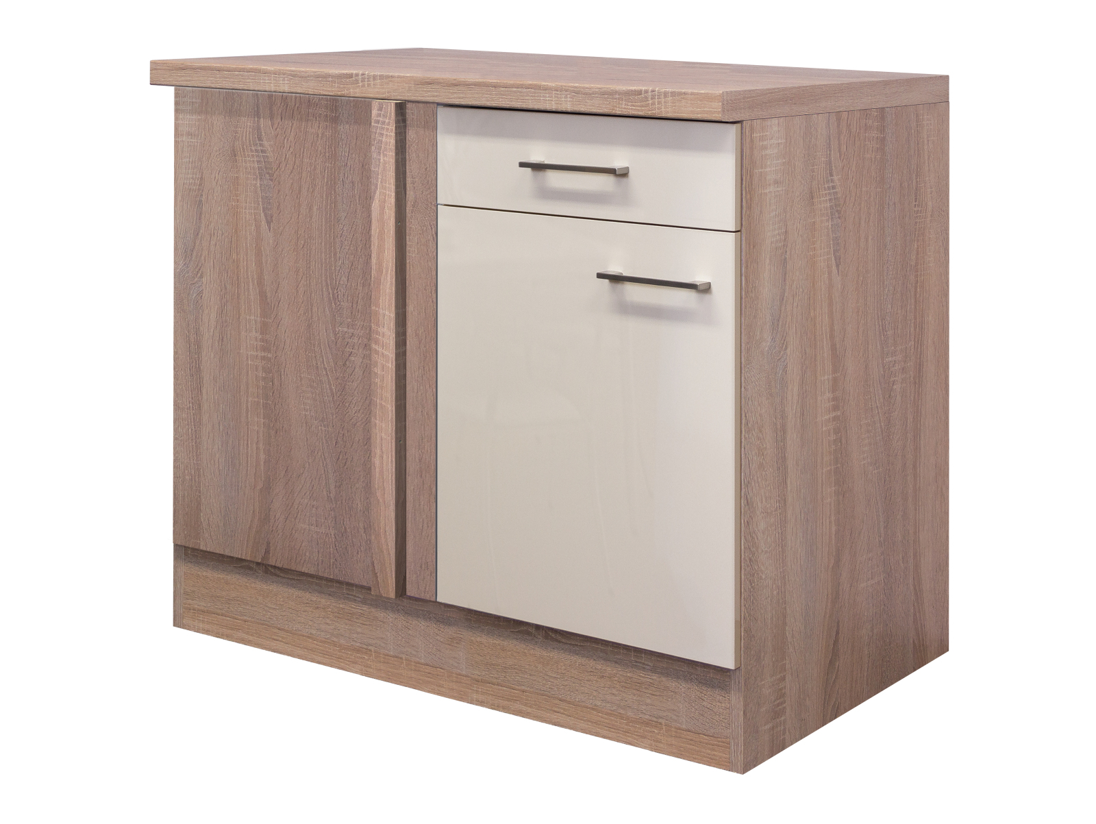 Eck-Anrichte NEPAL - Kaschmir Glanz-Sonoma Eiche - 110 cm