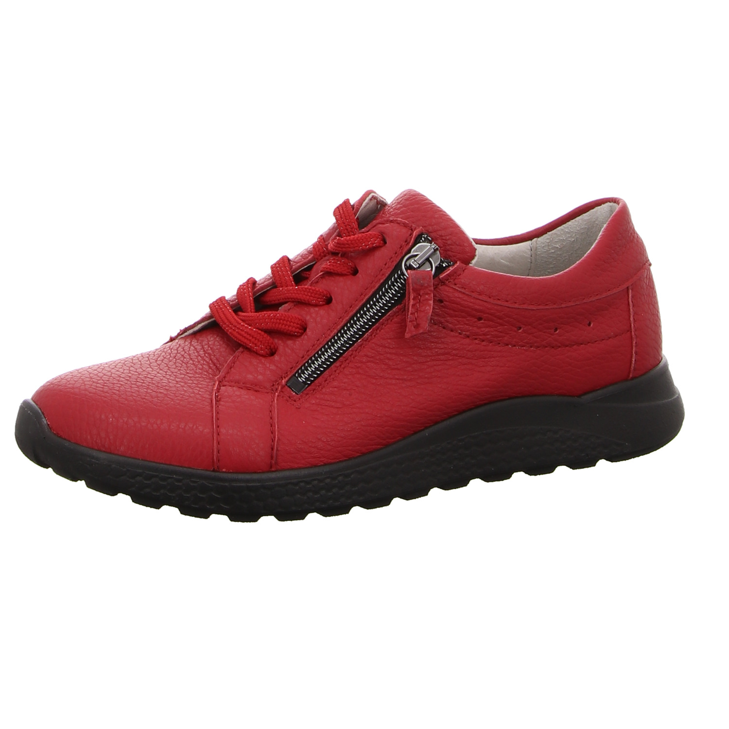 Waldläufer Schnürhalbschuh rot