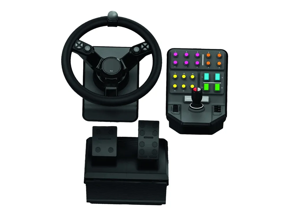 Logitech Heavy Equipment - G-Series - rat og pedalsæt - kablet - for PC