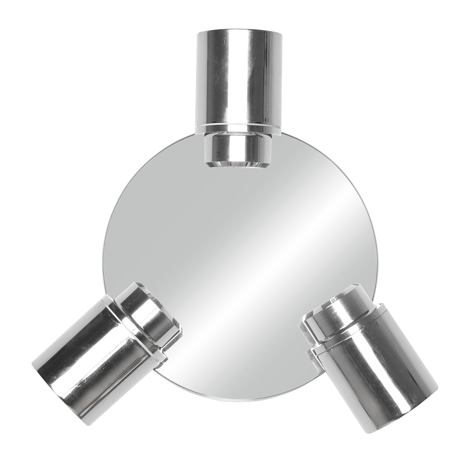 Spot-Rondell - chrom - 3-flammig