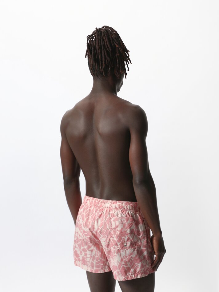 Maiô estampado - Rosa Pastel