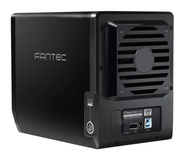 FANTEC QB-35US3-6G - Harddisk-array - 4 bays (SATA-600) - SATA 3Gb/s, USB 3.0 (ekstern)
