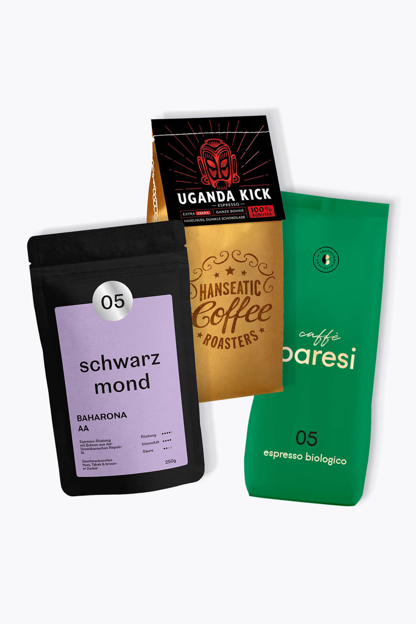 Espresso für Siebträger - Probierpaket 750g