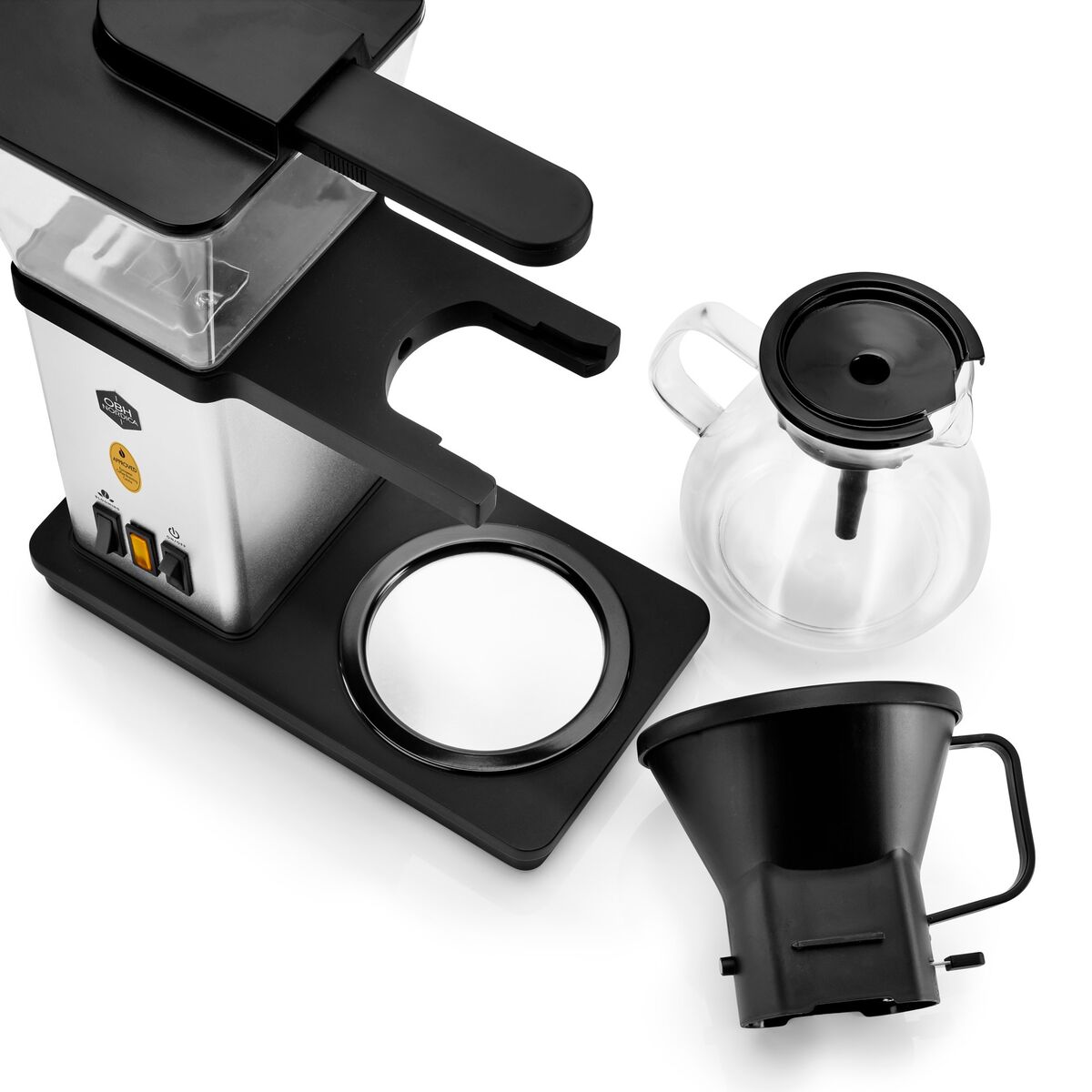 Blooming Coffee Maker 1.25 liter, silver
