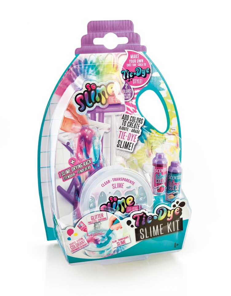 SO SLIME - Tie Dye Slime Kit - Tørrestativ