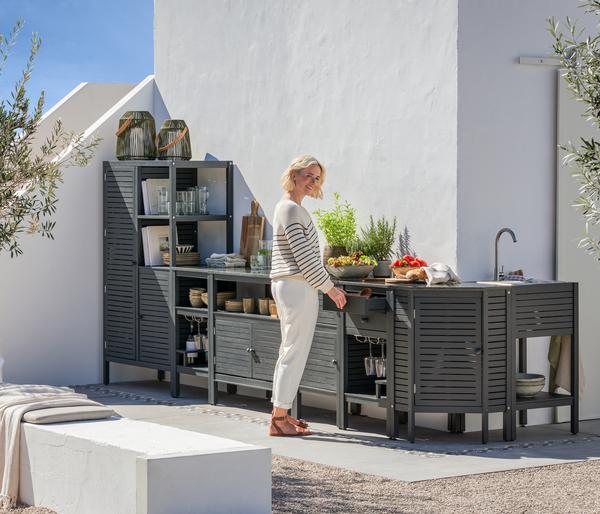 Dehner Outdoor-Küche Spülschrank