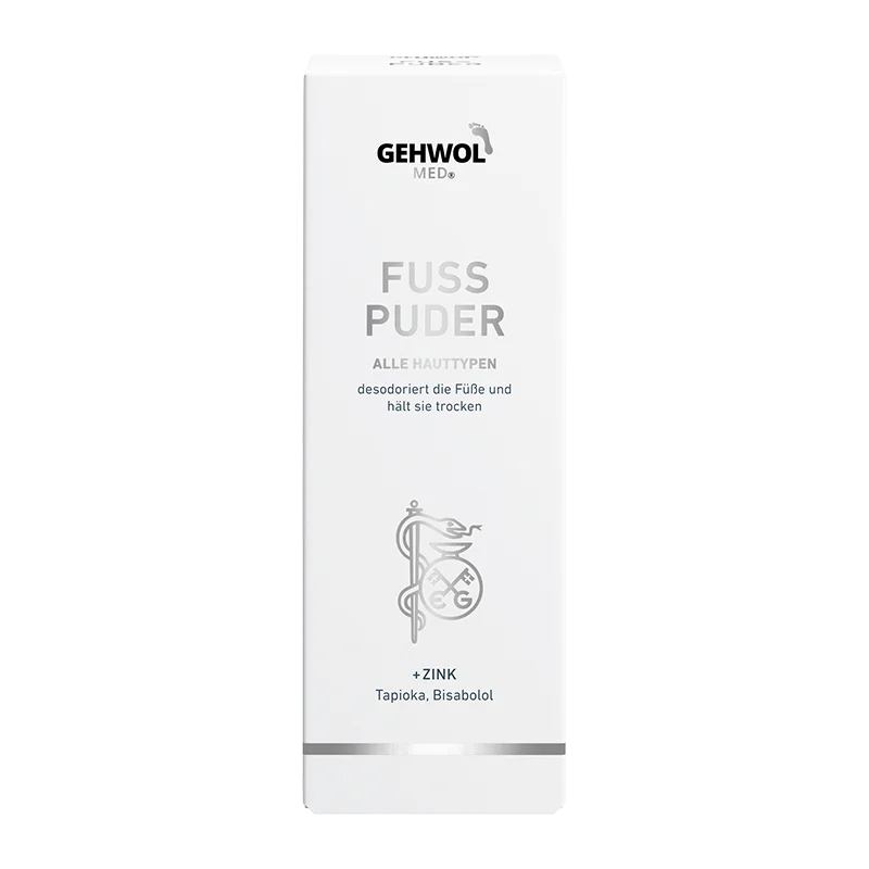 Gehwol med Fußpuder, 100g