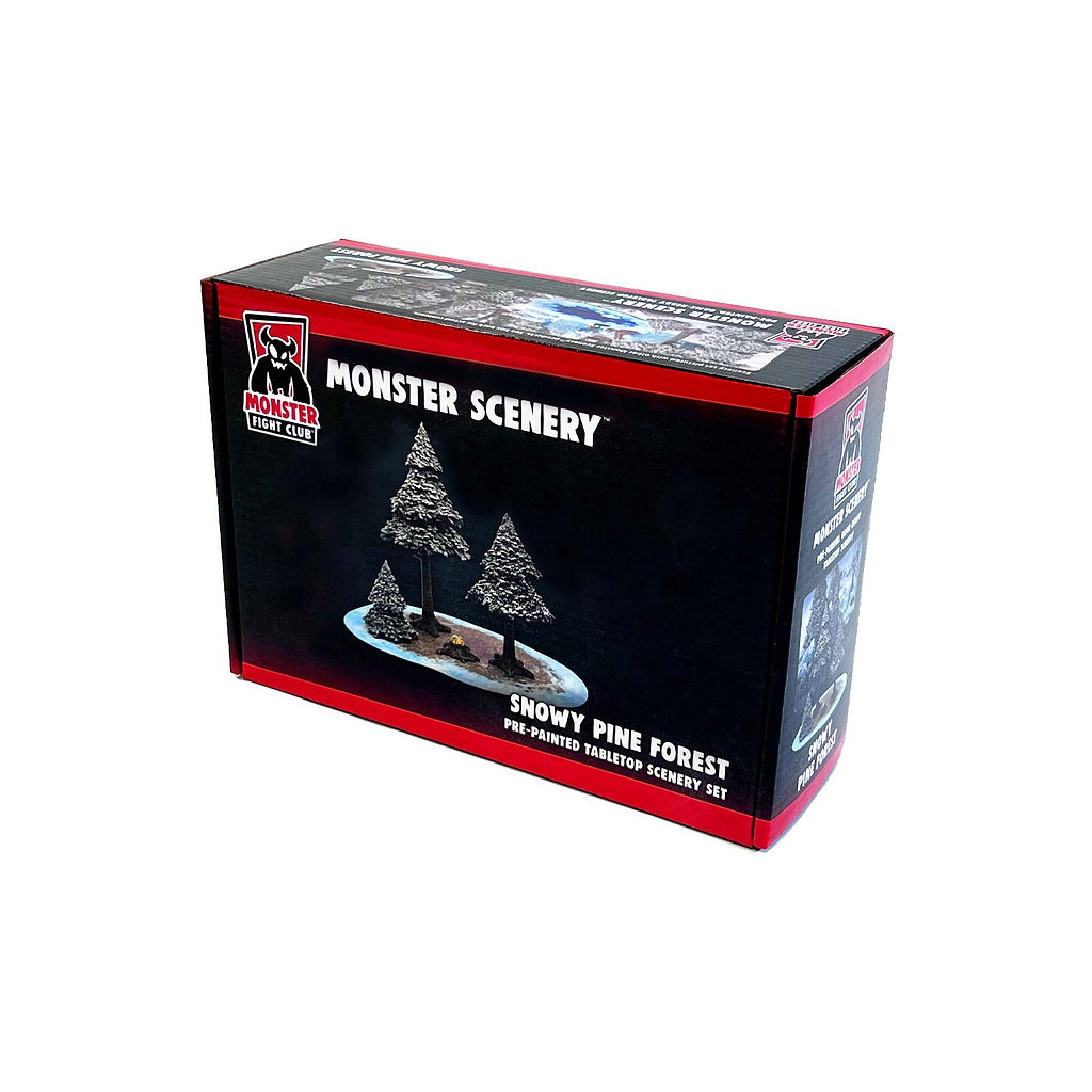 Monster Scenery - Snowy Pines