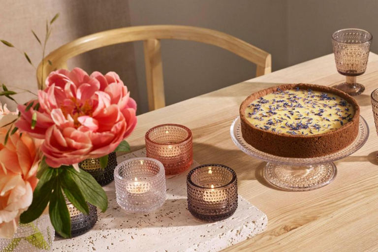 Iittala Kastehelmi waxinelichthouder Clear