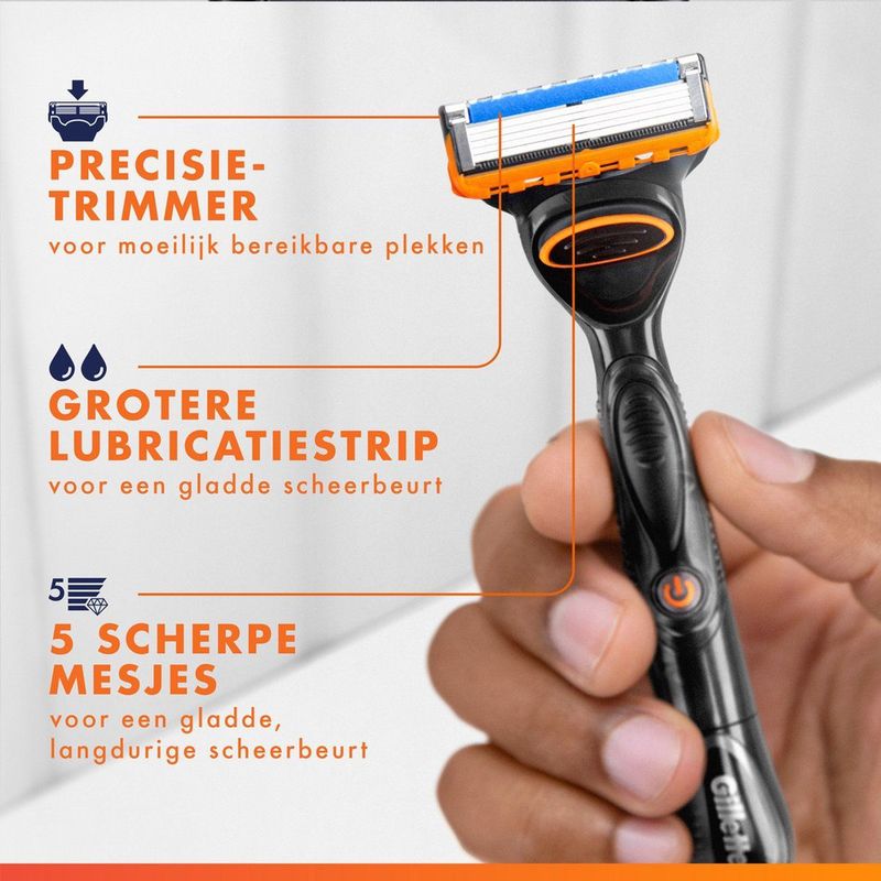 Gillette - Fusion5 Power - Scheermesjes - 5 Stuks