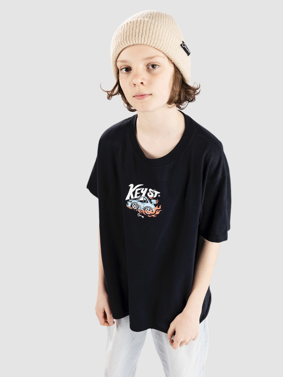Key Street Racing Team Kids T-Shirt black