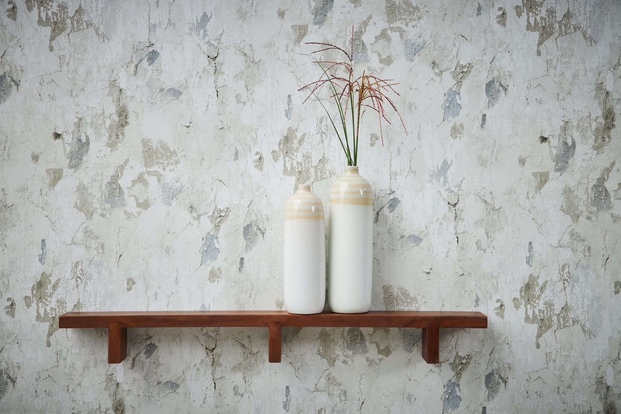 Behang - Ruig betonlook