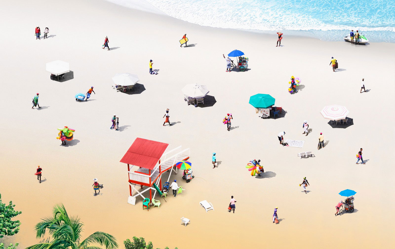 Beach by Felipe Bedoya - Limited Edition. Edition of: 100. Signed.