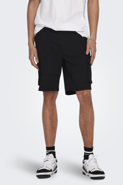 Only & Sons zwarte heren korte broek