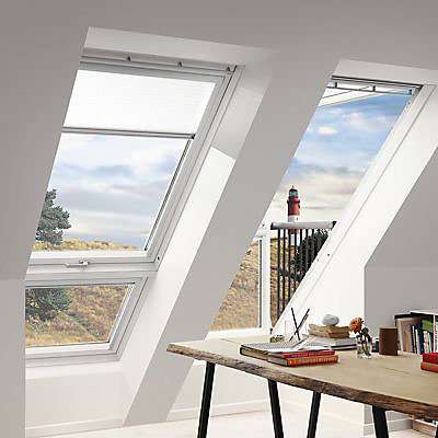 Verrière plane Velux GIL Tout confort blanc UK3 134 x 98 cm