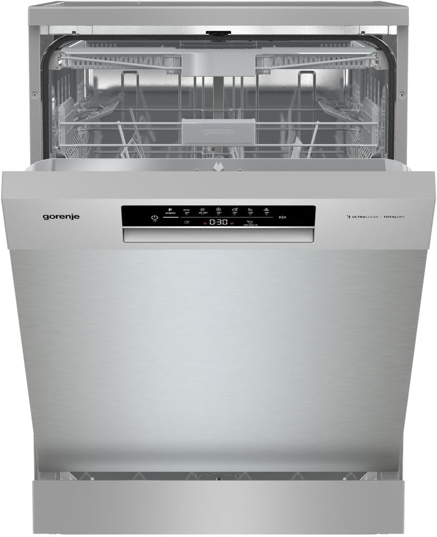 Gorenje GU642C90X Geschirrspüler/Unterbaugerät / 60 breite/14 Maßgedecke/6 Programme/TotalDry/Hygiene-Programm/3 in 1 Funktion/Memory-Funktion/EcoProgramm/EEK: C/Gerätemaße (HxBxT): 81,6x59,8x57,5 cm