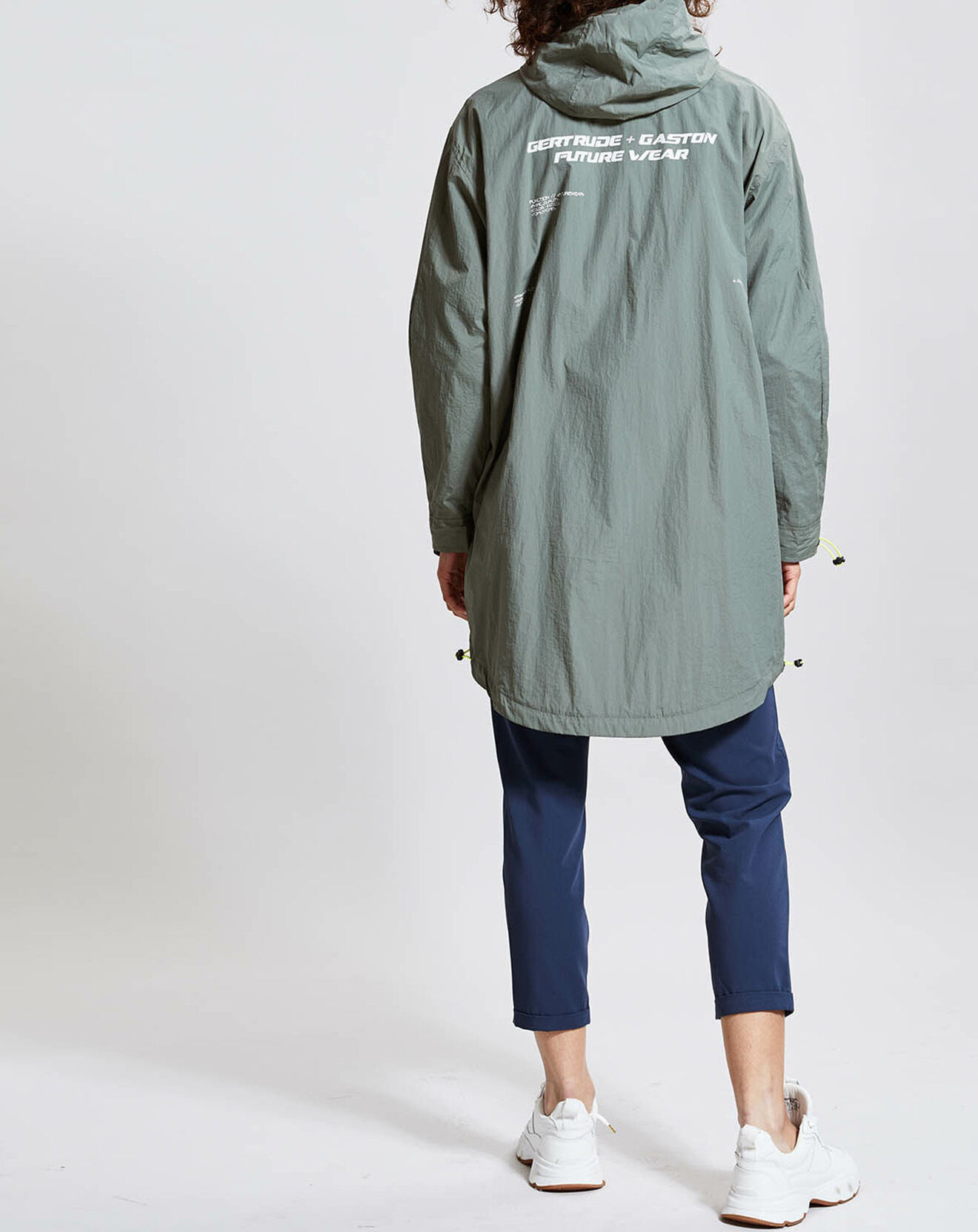 Gertrude + Gaston Veste coupe-vente mixte Gabriel verte